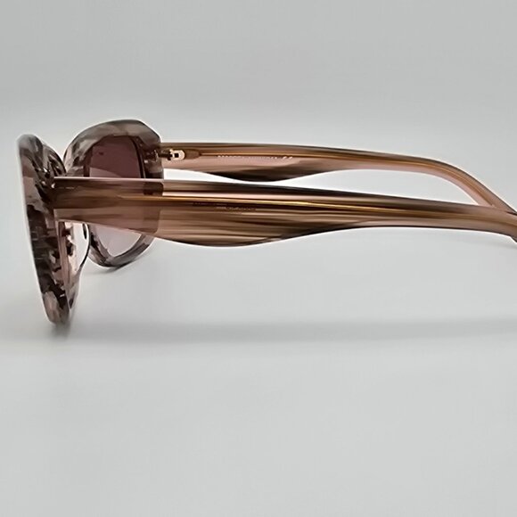Rebecca Minkoff Lark 4/S Pink Horn Frame Pink Brown Gradient Lens Sunglasses main image 4